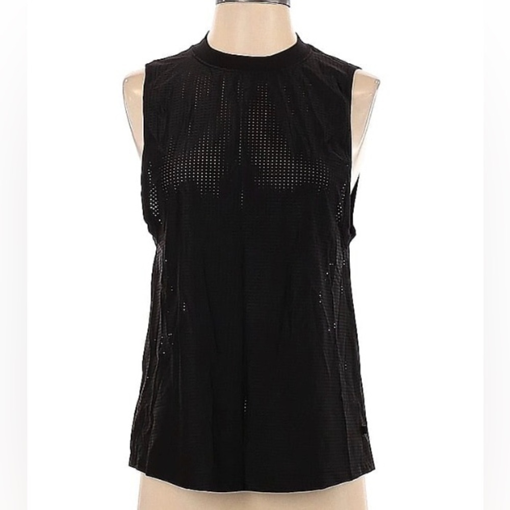 Lululemon Black Jersey Tank Size 2
